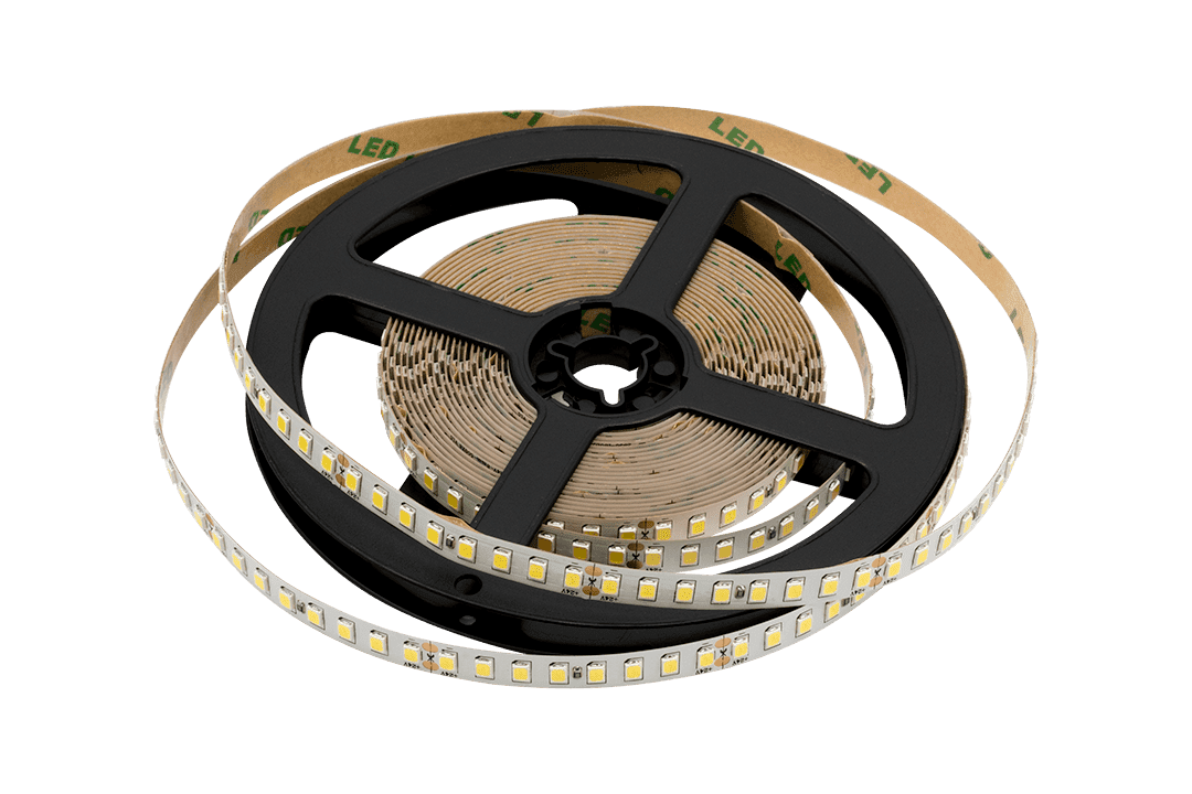 Лента светодиодная ПРО SMD2835 160LED/м 14,4Вт/м 24В IP20 Цвет:Холодный белый (1метр) SWG